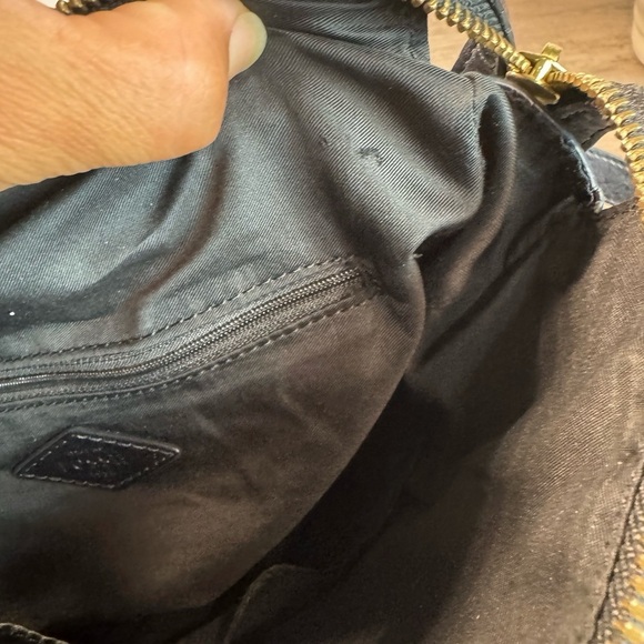 Fossil Convertible Parker Small Pebbled Black  Leather backpack $345 - Picture 9 of 10